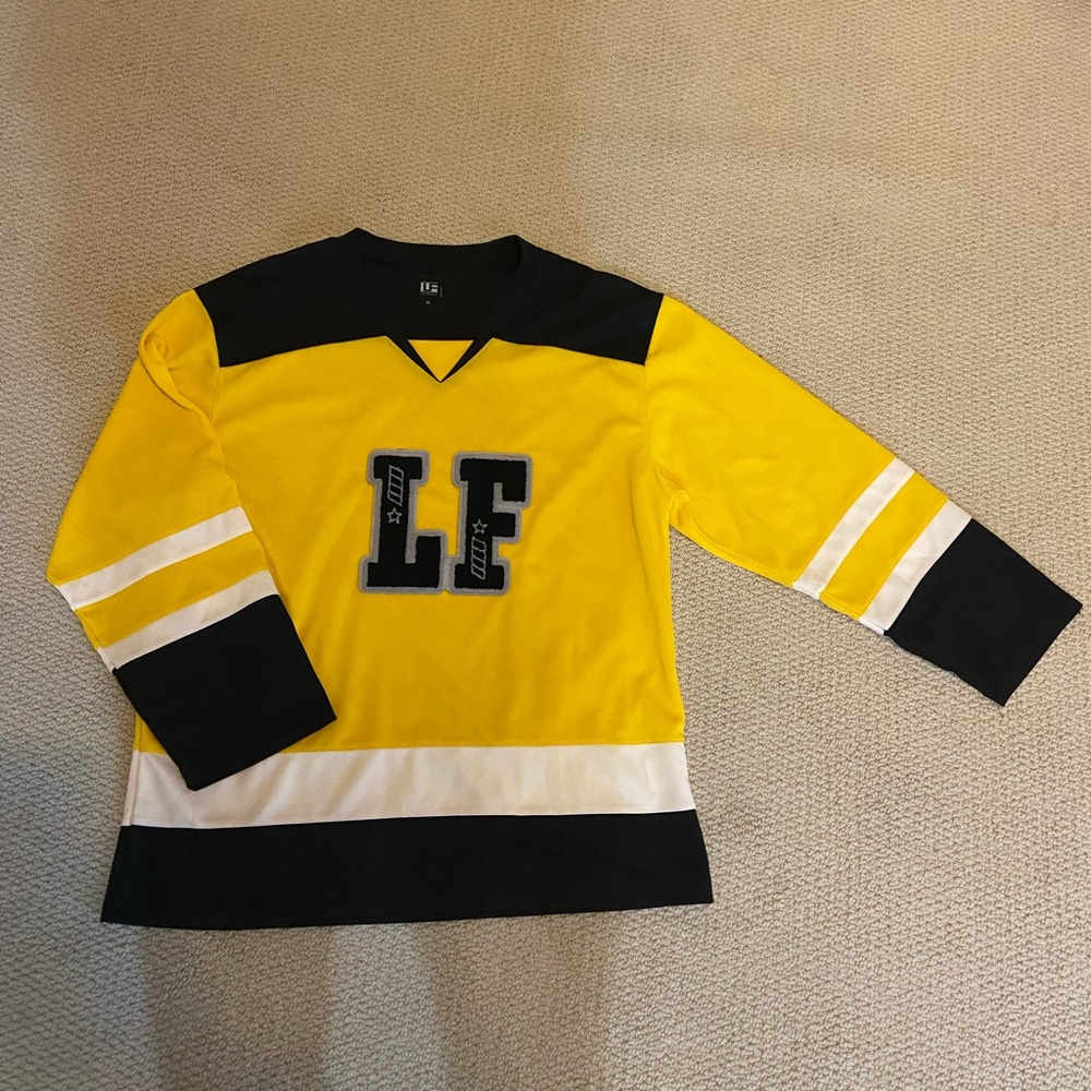 NEVER WORN LF yellow and black jersey